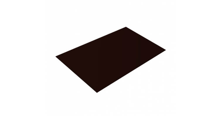 Плоский лист 0,5 Quarzit RR 32 темно-коричневый