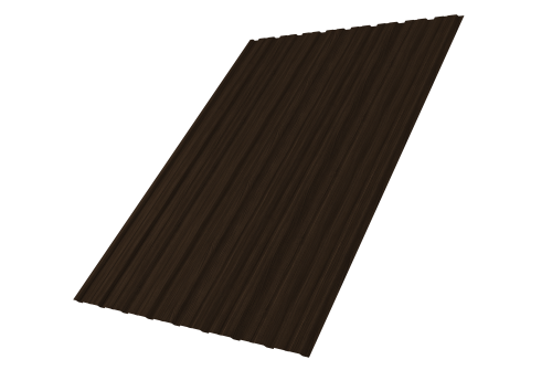 Профнастил С10В 0.45 Print Elite Coffee Wood TwinColor