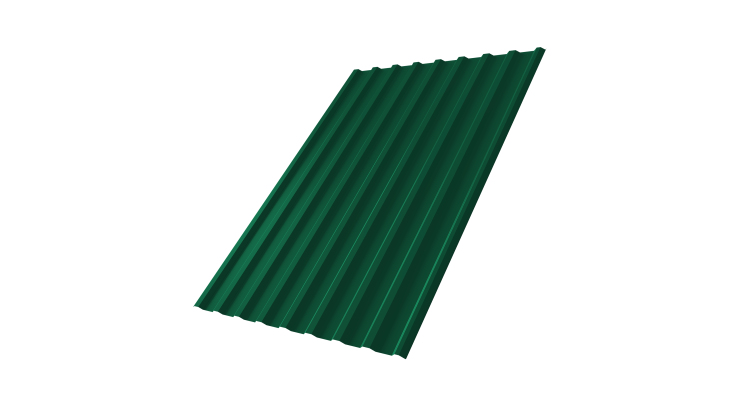 Профнастил С20 R 0,4 PE RAL 6005 зеленый мох
