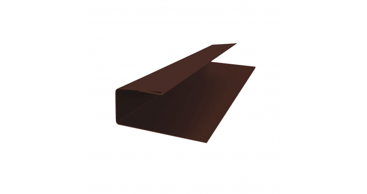 J-Профиль 12мм Satin RAL 8017 шоколад