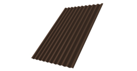 Профнастил С21R Grand Line 0,5 PurPro RAL 8017 шоколад