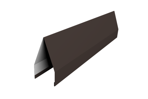 Ламель забора жалюзи Tokyo 0,45 Drap ST RR 32 темно-коричневый